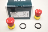 2x RAFI RAFIX 22FS+ RAFIX22FS Not-Halt-Taster  1.30.273.502/0300 OVP