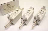 3x RAPA 90210160 160A NH1 500V 120kA NH Sicherungseinsatz 90210160 OVP