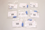8x MULTI-CONTACT 743631 blau Stecker Einbau Buchse mit Schaltfunktion OVP