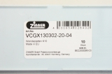 10x ZINNER  VCGX130302-20-04 K10 Wendeschneidplatten 4030854026402 OVP