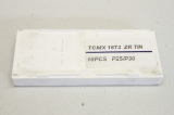 9x ADOLF WOLTER  TCMX 16T3 ZR TIN P25/P30 Wendeschneidplatte TCMX16T3ZRTIN OVP