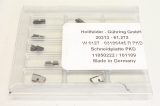 10x HOLLFELDER 20313-61.272 Wendeschneidplatte W6127-03186445 R PKD OVP