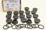 17x APPLETON  095714 Posten Kabelverschraubung Deckel Plug Blindstopfen  
