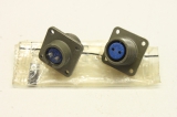 2x AMPHENOL 12S-3S 2 Polig Stecker 12S-3S OVP