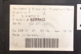HARTMANN & BRAUN P61411-0-4599923 6.410758.5 Digitric P Anzeige Display Regler 