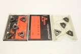 9x CERADUR 22NU6.00ISO 22 NU 6.00 ISO Wendeschneidplatten Gewinde 