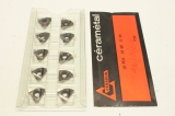 10x CERADUR 16ER8UN 16 ER 8 UN P30 Wendeschneidplatten Gewinde 