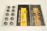 13x STELLRAM S2F  S/dessin E - 1662 Wendeschneidplatten 1662 OVP