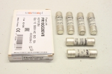 6x MERSEN FR10GG50V6 500V GG 6A Sicherungseinsatz OVP