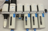 FESTO MS4-EE-1/4-V24-S MS4-LFR-1/4-D7-C-R-V-AS  MS4-FRM-1/4 Wartungseinheit 