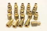 20x  G1/8 Stecker Nippel Kupplung Schnellkupplung Druckluft G1/8