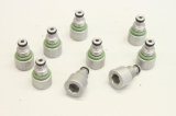9x    für Wollin Sprühkopf Nozzle for Spraying Druckguss Formsprühen 