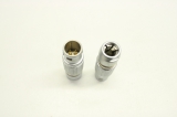 2x LEMO FGG.2B 4 Pol Stecker 2B Rundsteckverbinder 