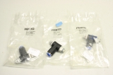 3x FESTO GRLA-1/8-QS-8-RS-B Drossel Rückschlagventil 162966 OVP