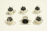 6x  6Pol 9Pol 8Pol diverse Stecker Rundstecker Einbaubuchse  