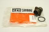 ITT CANNON ELVB212 6 Pins  Stecker ELVB212 OVP