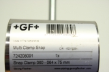 GEORG FISCHER 724208091 60x64x75mm +GF+ Rohrschelle  Multi Clamp Snap 