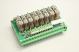PHOENIX CONTACT 080994 UMK-8 & 8x RP310024 24V Mehrfachrelaisbaustein 