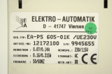 ELEKTRO-AUTOMATIK EA-PS 605-01K/UE23V 230V Stromversorgung Netzteil 