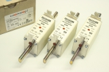 3x MERSEN NH1GG50V63 NH1 63A 500V NH1 Sicherungseinsatz OVP