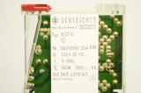 SCHLEICHER KZT11 11 220V 5-100s 500W 250V 6A 06018401-354 099 Zeitrelais OVP