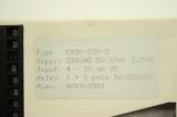 C-MAC CM20-230-2 CM202302 230VAC 4-20mA 5A  8010x0581 Füllstand Grenzschalter 
