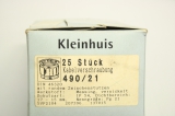 25x KLEINHUIS 490/21 0482205  IP54 Pg21 15-17mm Kabelverschraubung Messing  OVP