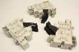 6x WEIDMüLLER 8536691001 4 2.5mm Relais Fassung Schraubklemme 