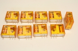 9x Finder 40.52 4052 8A 250V 24V 50-60Hz Relais 