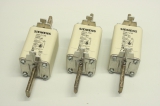 3x SIEMENS  3NA3236 2 500V 160A 120kA 3NA3 236  Gr 2 NH Sicherungseinsatz 