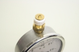 254000 12199021  100mm -1-0 1/2 1.6 gefüllt  Manometer OVP