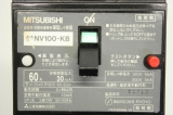 MITSUBISHI NV100-KB NV100KB 60A 30mA 100-200V 5kA Leistungsschalter 