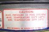 DWYER 0-60Pa 170kPa 120VAC 6 48 0-60 Photohelic A3000 series Druckschalter 