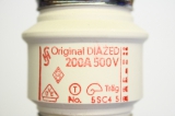 10x SIEMENS 5SC451 200A 500V Schmelzsicherung OVP