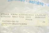 22x STRACK 00003167 SN2580-16-32 16mm 32mm Druckfeder feder OVP