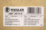 RIEGLER 100957 4047322338097 1/2 Filter Gehäuse Polycarbonatbehälter OVP