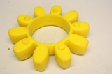 GR 75 GR75 Ø160mm Ø80mm gelb Klauenkupplung Stern Gummi Zahnkranz 