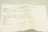 FISHER PROCESS 1L339936012 116C047121000100 98H 1/2 302 Membran Membrane 