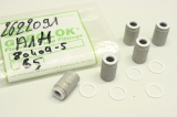 4x  HOKE GYROLOK 80409-5 2622091 5 21mm 11mm Flareless Tube Fitting  OVP