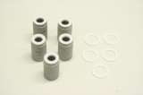 4x  HOKE GYROLOK 80409-5 2622091 5 21mm 11mm Flareless Tube Fitting  OVP