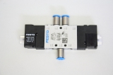 FESTO CPE10-M1-BH-5J-QS-6 196877 & 2x Leitung Wege Elektro Magnetventil  