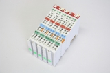 5x WAGO 750-512 750512 3-Leiter 4 Channel Relay Output 
