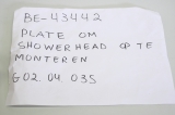 39-344-010 43442 9915 909 2 VENDOR für TEGAL 90X PLATE SHOWERHEAD 