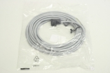 3x FESTO KMEB-1-24-5-LED 151689 1-24-5-LED 24V 5m Steckdosenleitung OVP