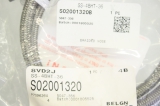 SWAGELOK S02001320 8VD2J 4BHT 36 1/4 Edelstahlummantelter PTFE- Schlauch OVP