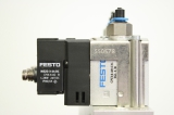 FESTO 4x CPE14-M1CH-3GL-1/8 MSZG-3-24DC 4 24V 1.28W IP65 Ventilinsel 