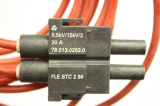 Wieland 78.013.0253.0 FLE STC 2 5K 5,5kV 15kV 20A Stecker Leitung  