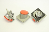 3x SIEMENS 16A-6H 5UR4 046 16A 3P 380-415V 6h Stecker Kupplung Wandsteckdose 