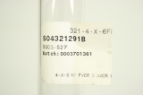 SWAGELOK 321-4-X-6FMR S04321291B 1/4 6 Edelstahlummantelter Schlauch OVP