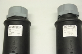 2x MENNEKES 153A 16A 3P 7h 480-500V IP44 Stecker Kupplung 